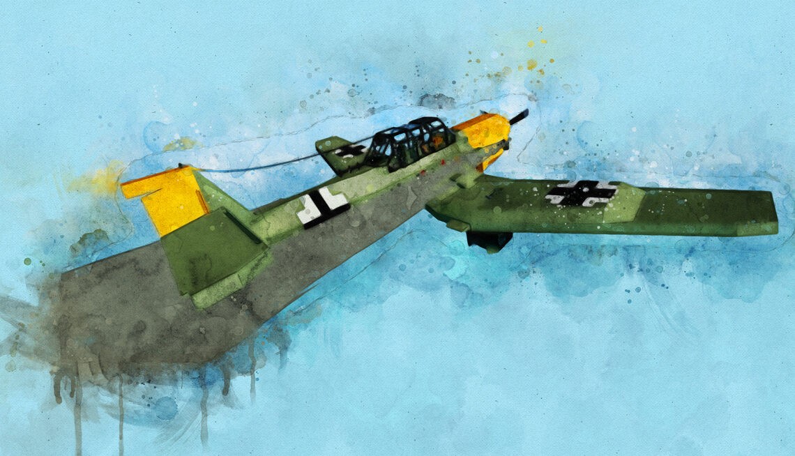 Stuka Dive Bomber Ju-87 WW2